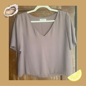 ARITZIA Babaton Randy Blouse, Purple, Medium